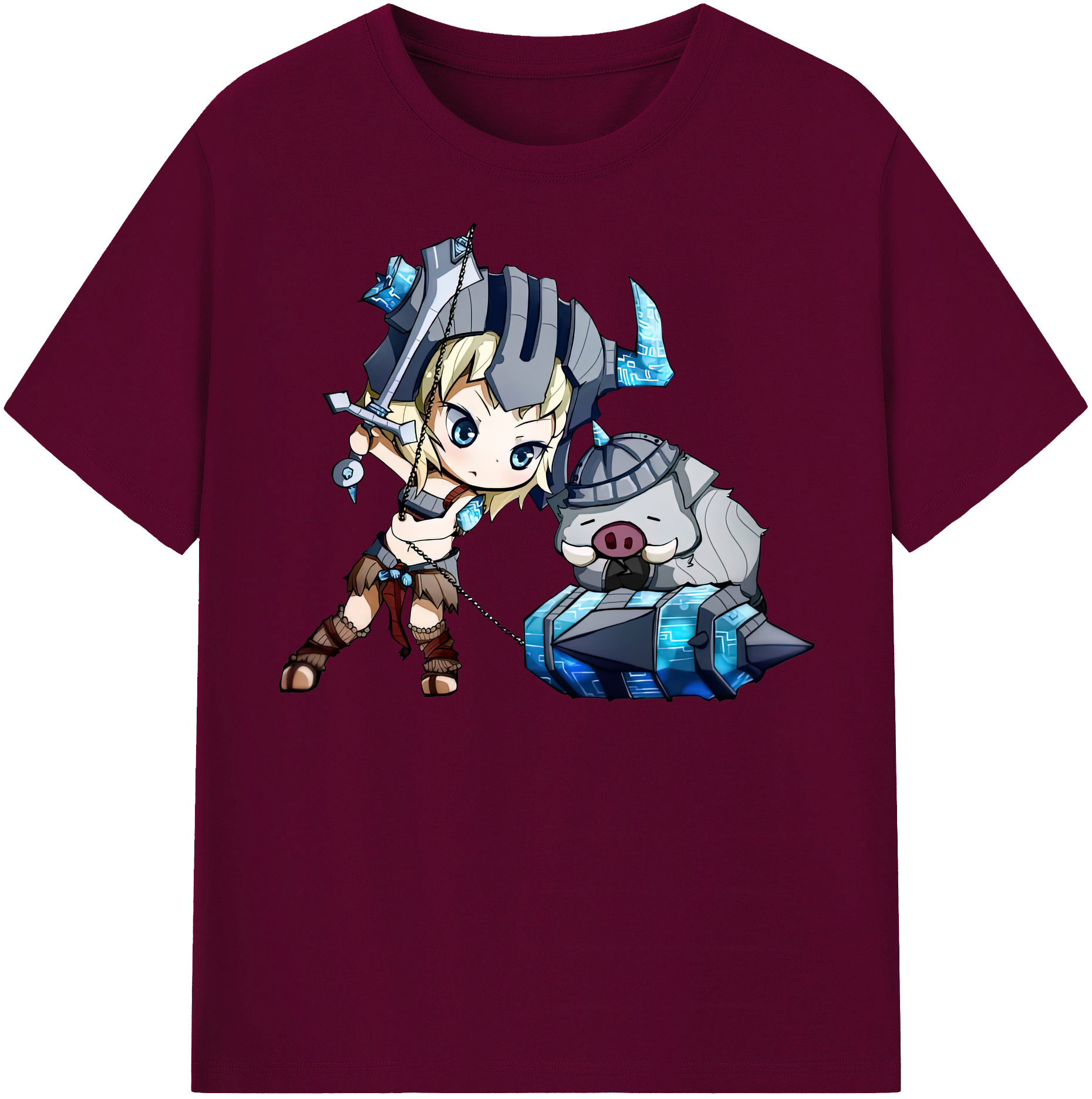 （画像用） リーグ・オブ・レジェンド League of Legends LOL レディースカジュアルプリントTシャツ（綿100％）